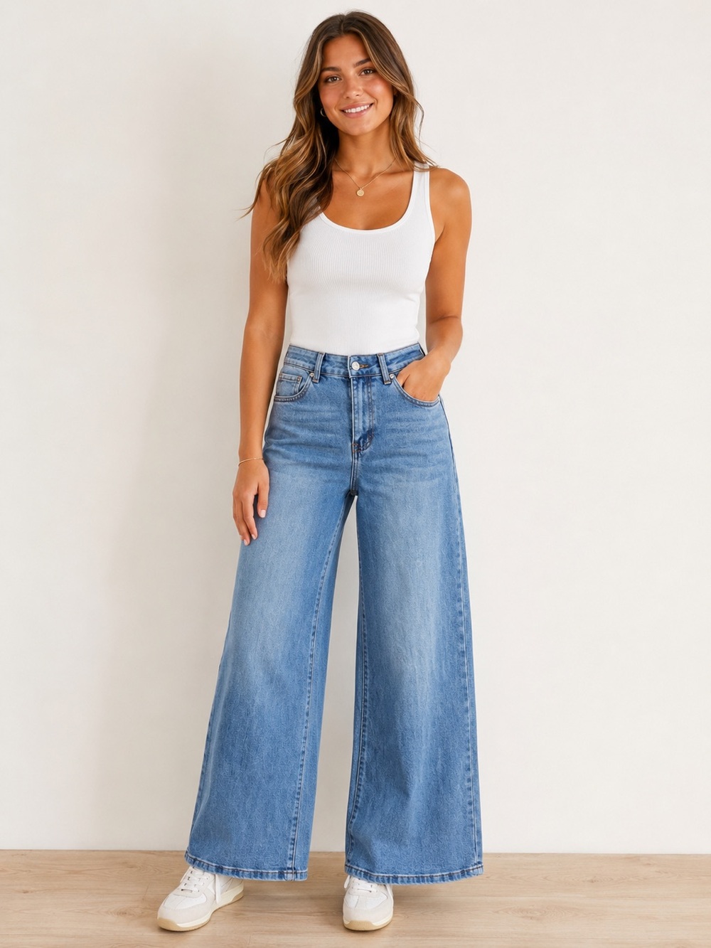 Love SoHo wide leg jeans size 5
